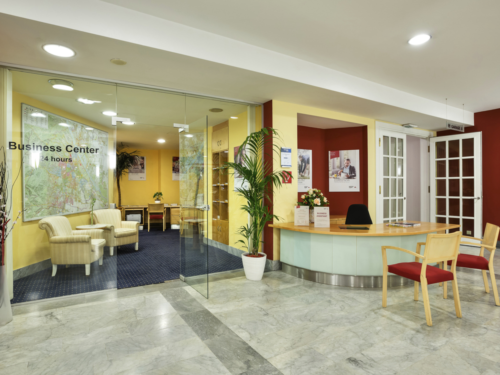 Rezeption des Hotel Ananas
