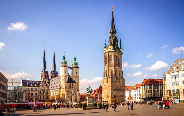 Marktplatz von Halle