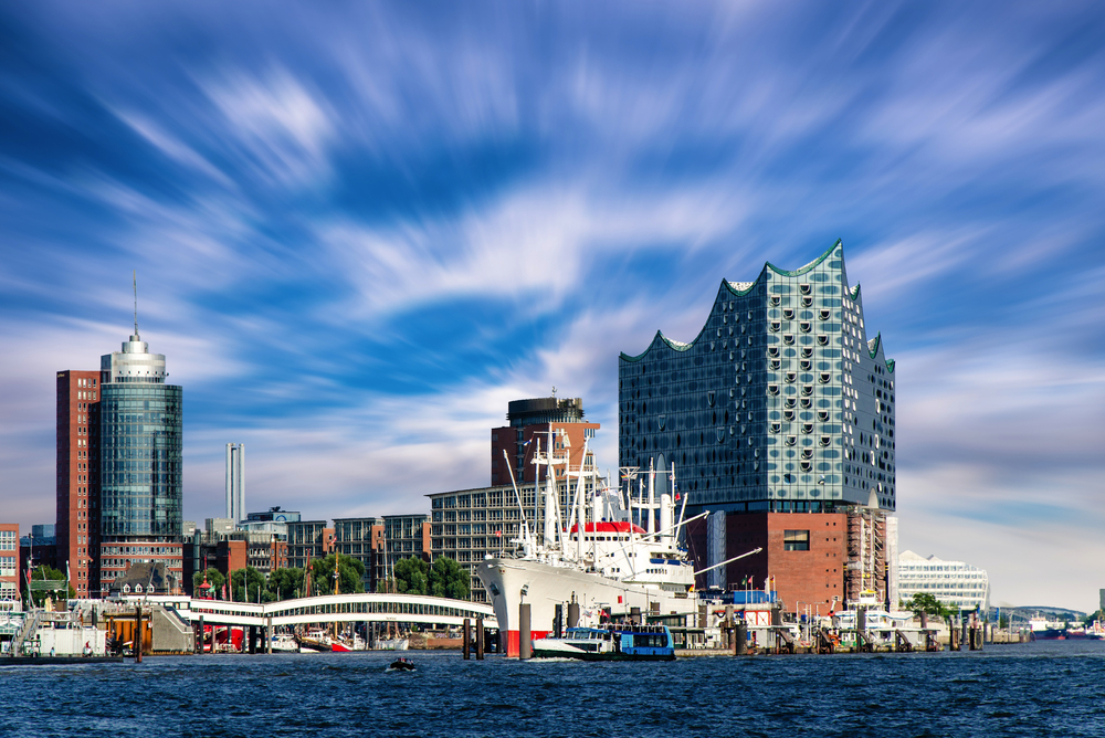 Elbphilharmonie am Hamburger Hafen, Deutschland