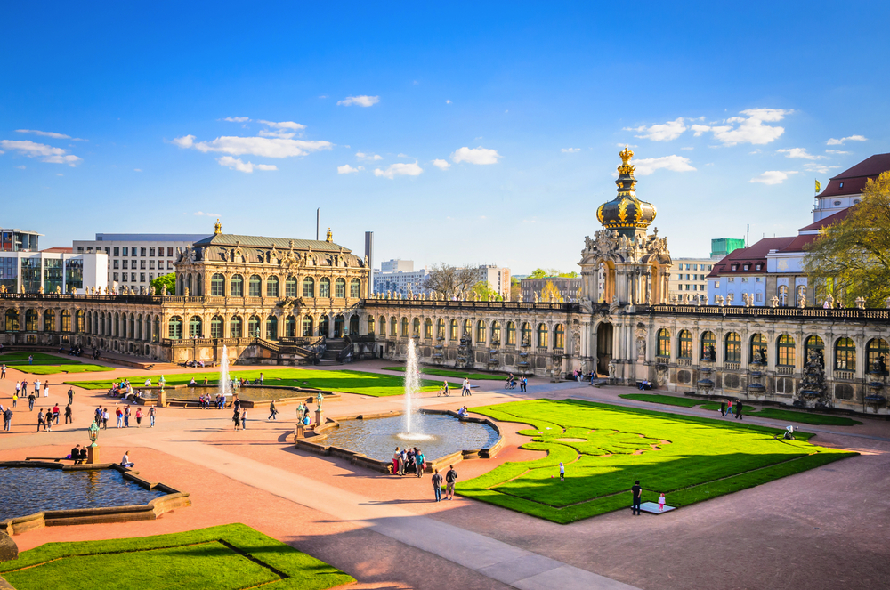 Zwinger in Dresden, Deutschland