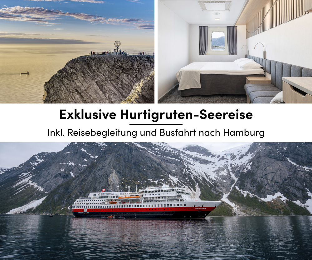 Titelbild Hurtigruten-Seereise NOZ