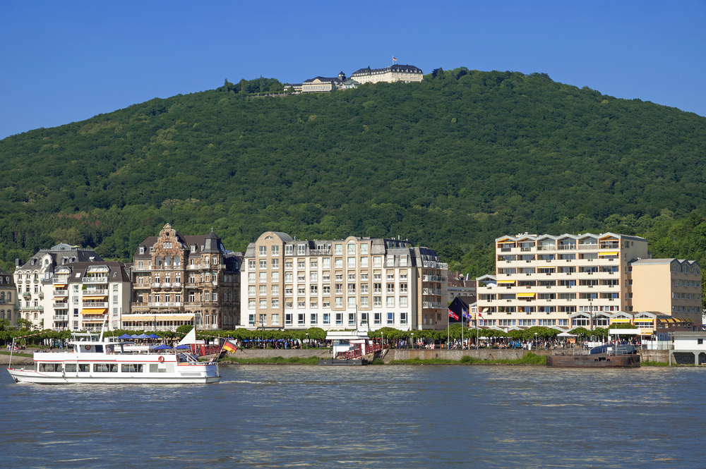 Königswinter am Rhein nahe dem Drachenfels