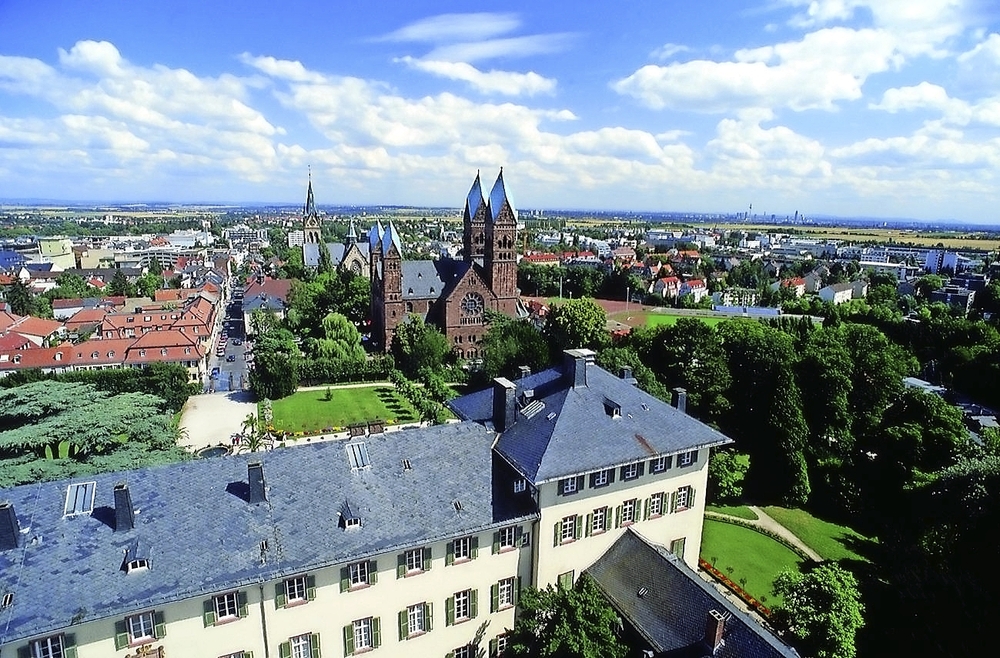 Luftansicht von Bad Homburg