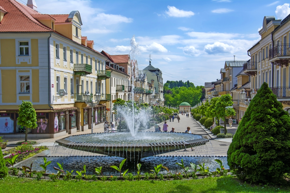 Franzensbad im Westböhmischen Bäderdreieck, Tschechien