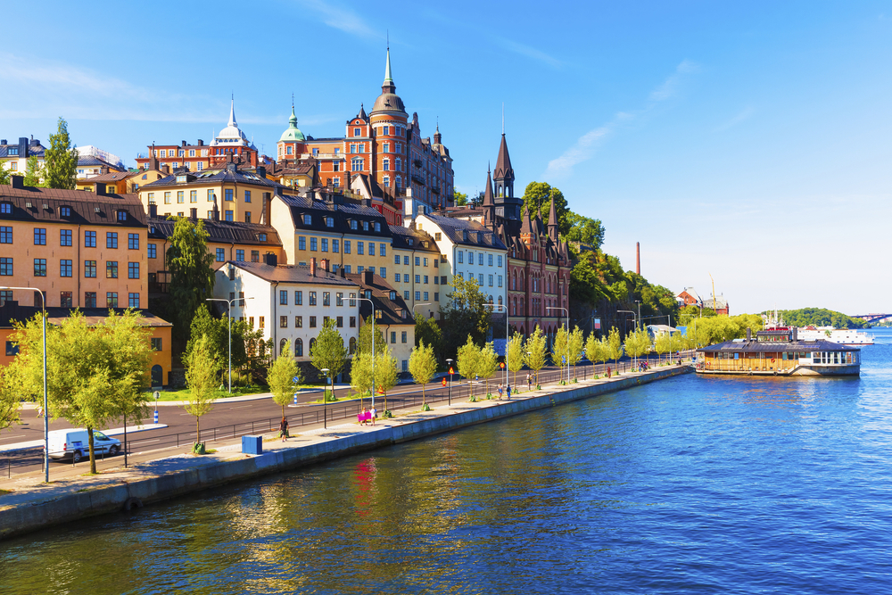 Altstadt im Stadtteil Sodermalm, Stockholm