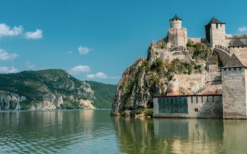 Golubac Burg in Serbien