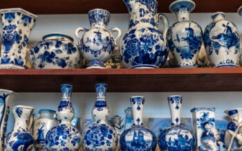 Typisches Delfter Porzellan