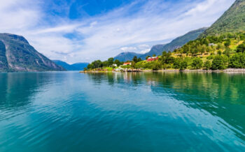 Lustrafjord in Norwegen